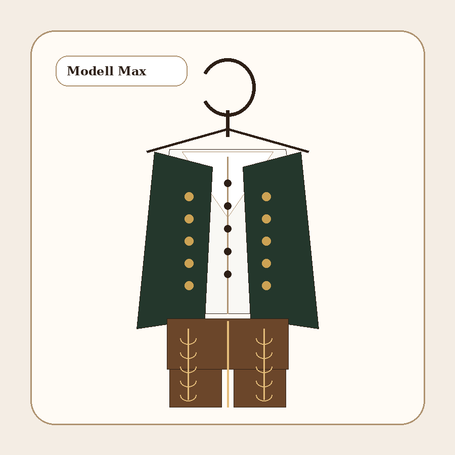 Herren Trachtenmode Modell Max